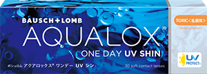 ボシュロム アクアロックス® ワンデー UV シン トーリック
